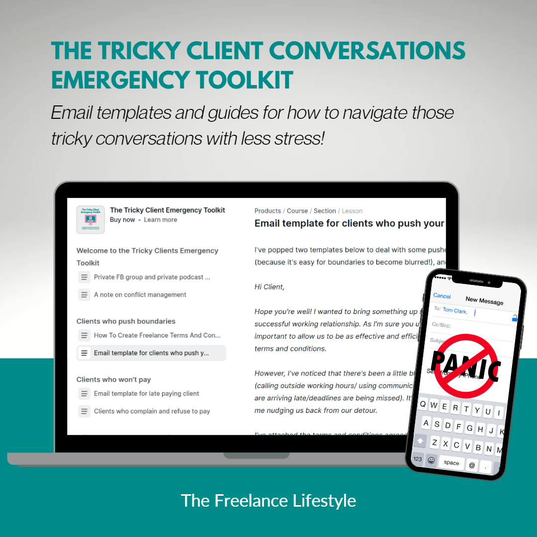 The Tricky Client Conversations Emergency Toolkit